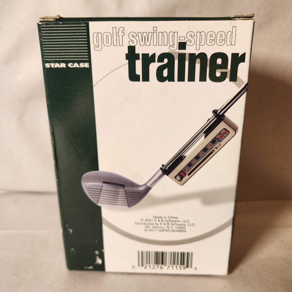 NEW Vintage Golf Swing Speed Trainer Shaft Attachment Retro Training Aid Y2K NIB
